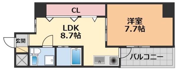 アプトン・パーク２１の物件間取画像